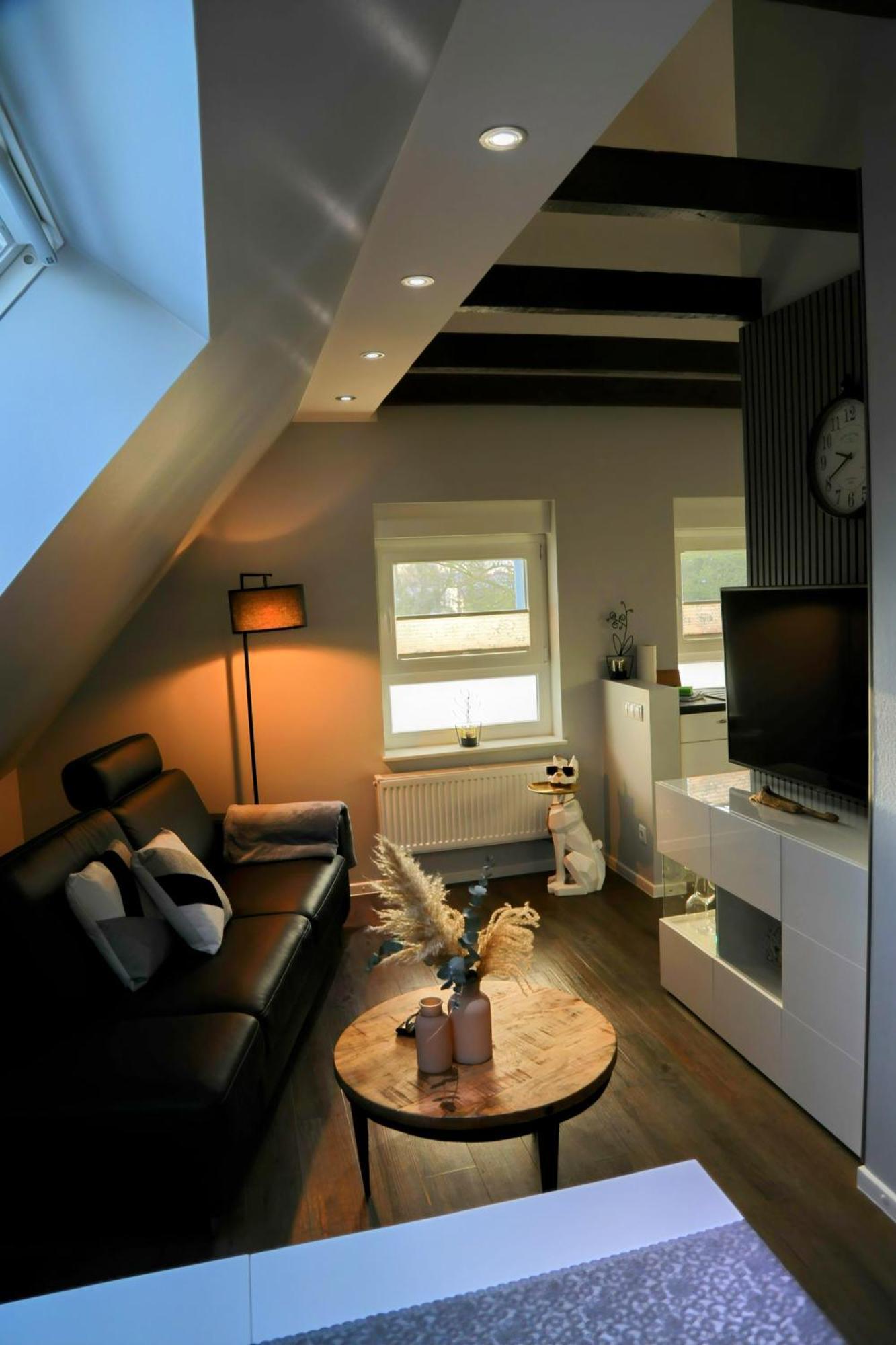 Eine Sehr Gemuetliche Dachgeschoss Ferienwohnung Ihlow  Bagian luar foto
